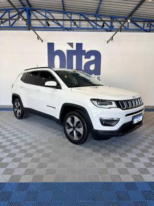 JEEP COMPASS 2.0 16V FLEX LONGITUDE AUTOMÁTICO JEEP COMPASS 2.0 16V FLEX LONGITUDE AUTOMÁTICO